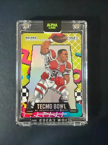 Bojax Bo Jackson Tecmo Bowl Bo Jackson Battle Arena Rad 160 Brawl RD666 Foil