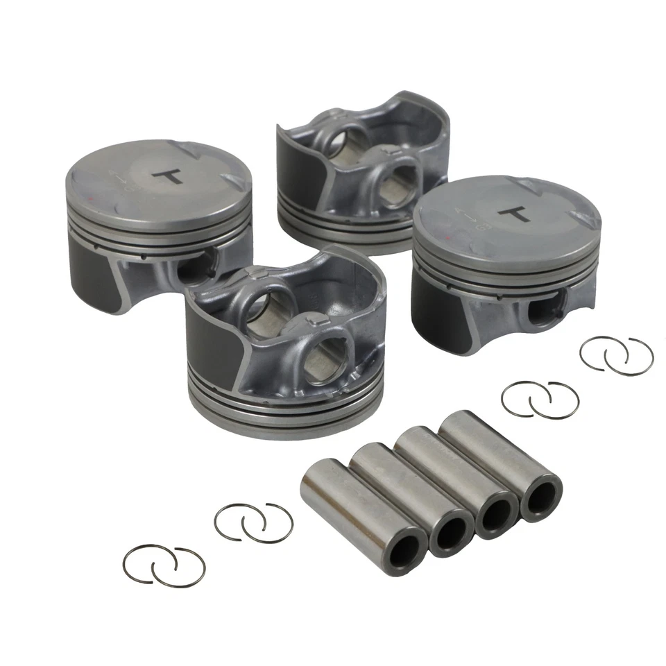 4Pcs Pistons Rings Set For Hyundai Sonata Kia Sportage Sorento Optima KX7 2.0T Foto 2 de 4