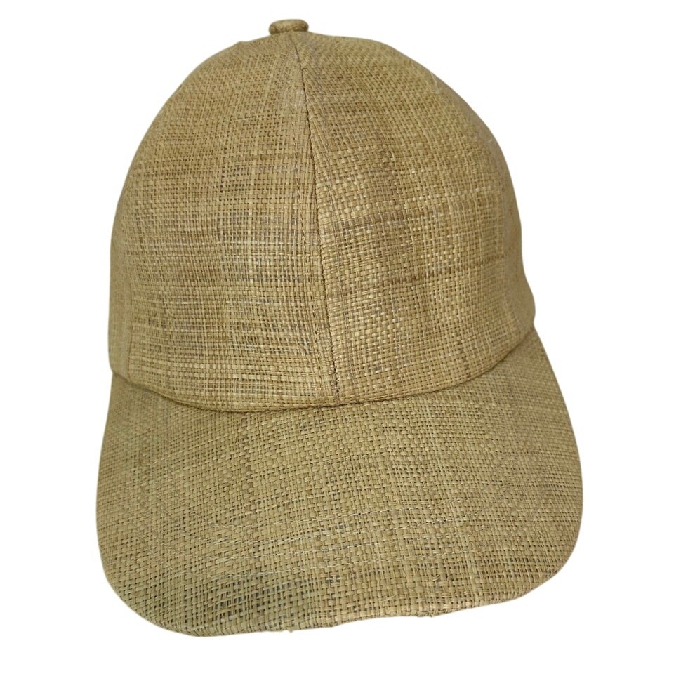 Cov-ver Unisex Handmade Raffia Baseball Cap Adjustable Hat  display picture 2
