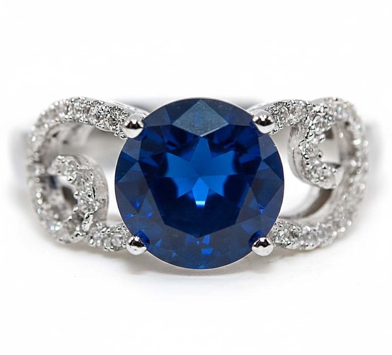 3CT Heat Treated Kyanite 925 Genuine Sterling Silver Ring Sz 8 MM4-6