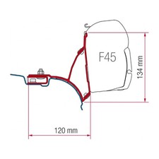 Fiamma F45s VW T5, T5.1, T6, T6.1 Transporter MV Awning Bracket 2003 onwards