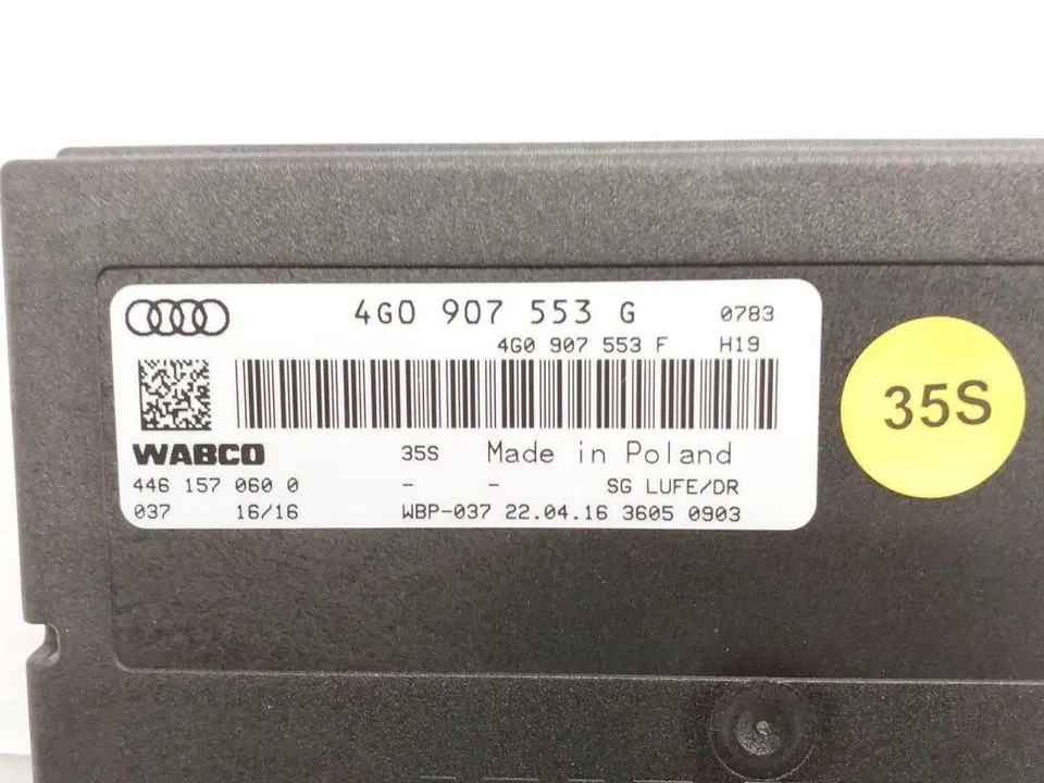 AUDI A6 Allroad 4GH, 4GJ Modulo Comando Dinamico Sospensioni 4G0907553G 33257152 - Immagine 3 di 4