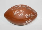 Full Size Football Signed By Various Members Of the 1963 Chicago Bears Team