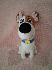 Toy Factory MAX The Secret Life Of Pets Dog 8” Plush Stuffed Animal White Brown 