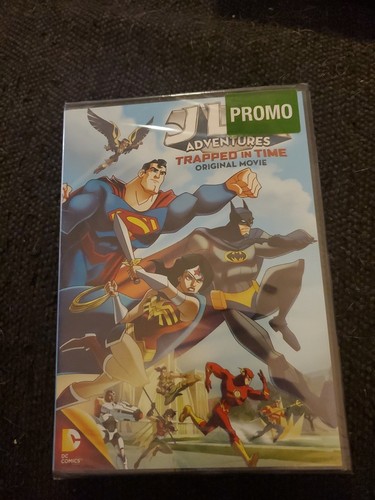 JLA Adventures Trapped In Time Original Movie DVD WB Studios Animated New/sealed - Picture 1 of 2