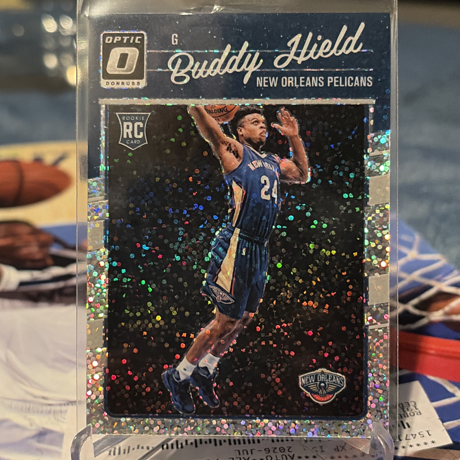 2016-17 Optic Buddy Hield White Sparkle Rookie Card!