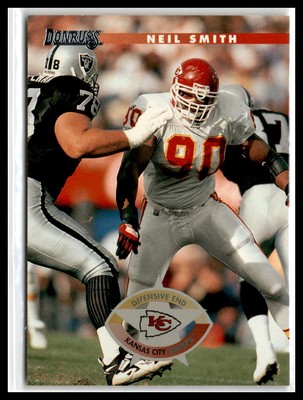 Neil Smith 1996 Donruss #22 Kansas City Chiefs