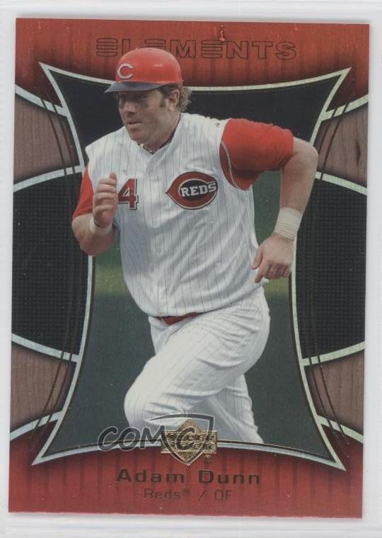 2007 Upper Deck Elements Adam Dunn #12 0b0