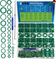 595 StüCk Automotive Ac O-Ringe Kit, Sae Und Metrische Klimaanlage O-Ringe Sorti