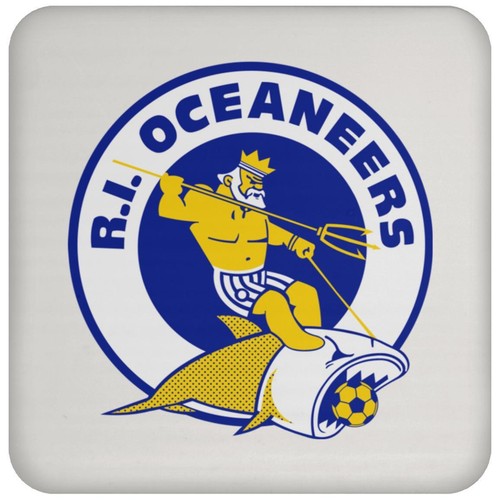 Rhode Island Oceaneers Drink Coaster | ASL Soccer Team - Picture 2 of 7