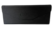 GAMT Triangular Magnetic Sunglasses Case Hard Case Black Foldable with Cloth