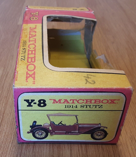 Vintage Matchbox Models Of Yesteryear, No.Y8, 1914, Stutz, (BOXED) - Picture 10 of 10