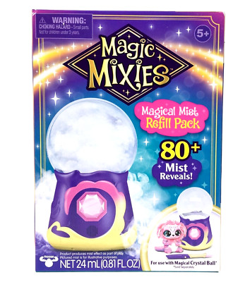 Magic Mixies Mist Refill Pack for Magical Crystal Ball 80+ Mist Reveals NIB