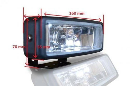 Barra de techo trasera negra + balizas + lámparas + LED para Fiat Fullback 2016-2019 4x4 - Imagen 7 de 12