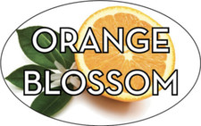 1.25" X 2" Orange Blossom Labels 500 per Roll Great Food Stickers