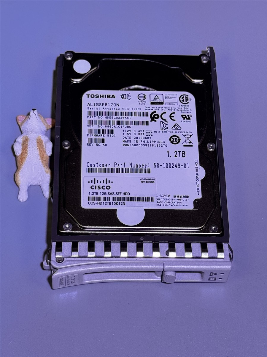 UCS-HD12TB10K12N CISCO 1.2TB SAS 10K 12Gbps 2.5