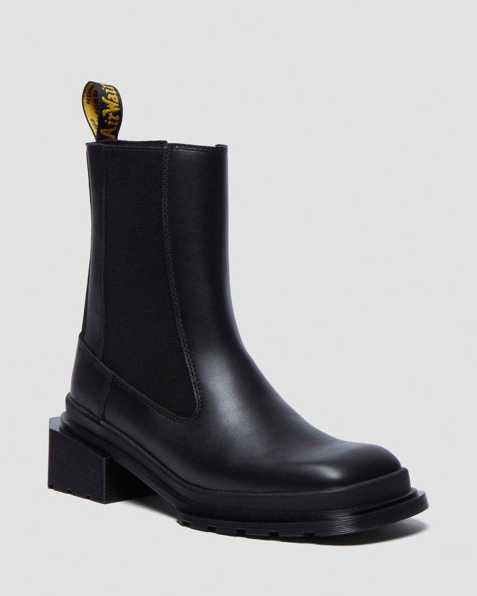 ◆Dr.Martens◆ Mayball Chelsea 32071770 Dr. Martens Women's Maybole Square Toe Leather Chelsea Boots