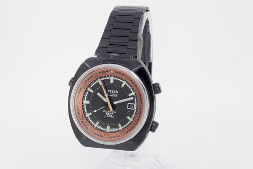 OROLOGIO VINTAGE CITIZEN SVEGLIA DATA CUSTOM V2 CARICA MANUALE JAPAN 64 - Foto 11 di 17