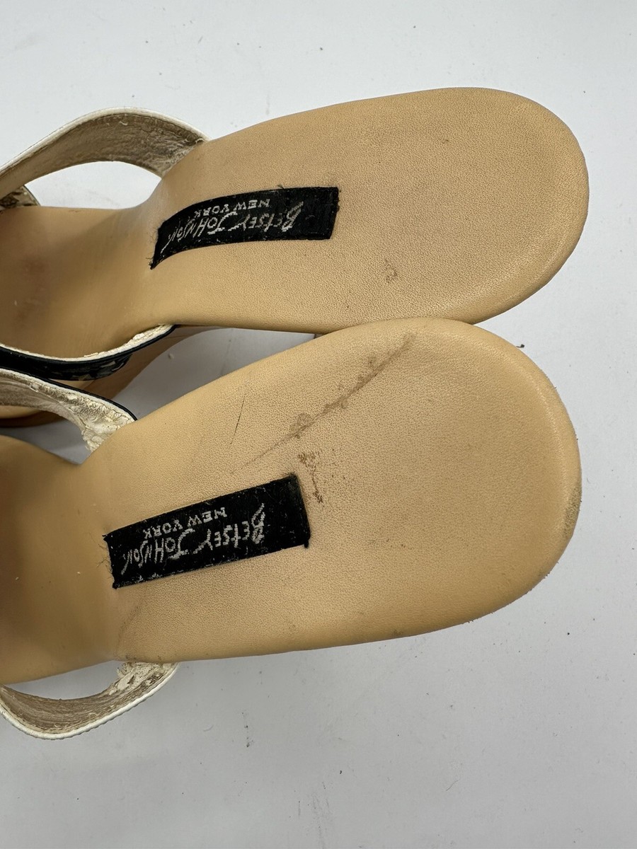 Vintage Betsey Johnson RARE!! Platform Sandals Heels US 8