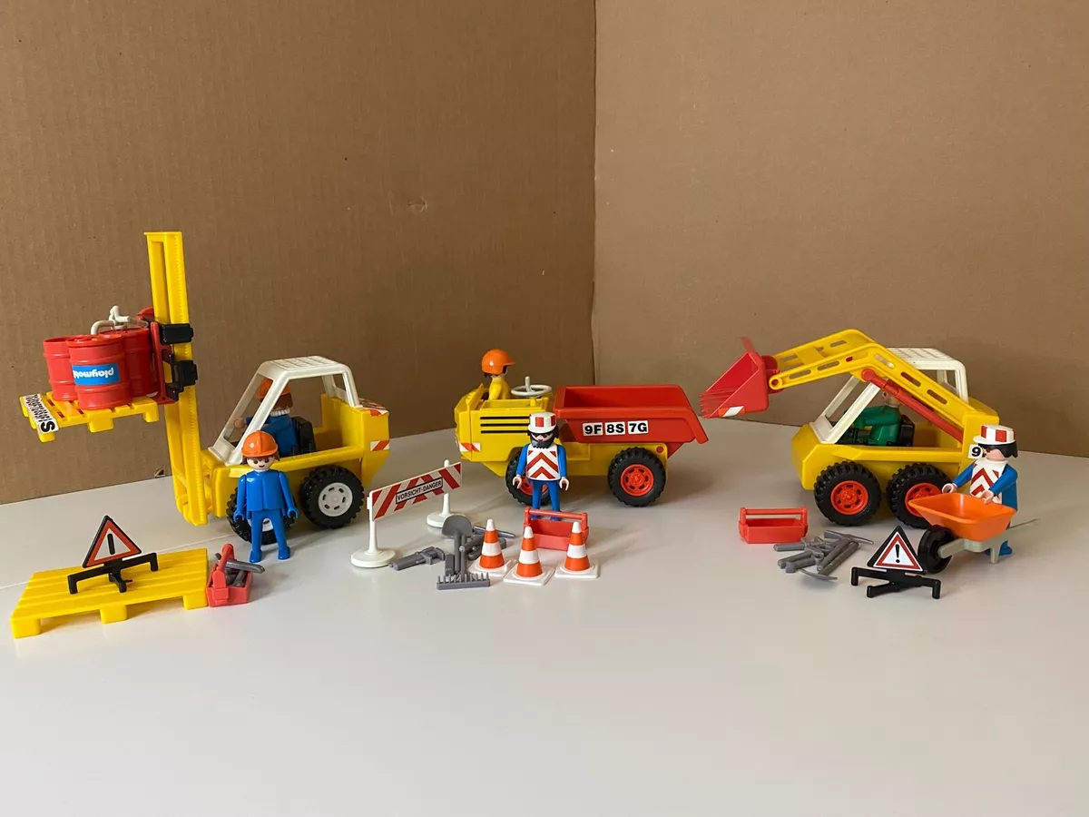 Playmobil construction sales set