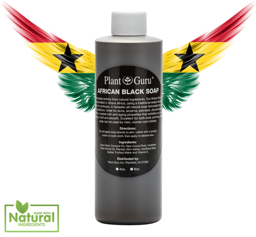 SCENTED African Black Soap Liquid Raw 100% Pure Organic Natural Body Face Wash - Picture 23 of 24