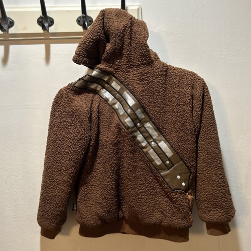 Star Wars Chewbacca Reversible Hoodie Jacket Size 7 / 8 - Picture 2 of 12