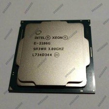 Intel Xeon E-2186G SR3WR 6Cores 3.8-4.7GHZ 12MB L3 LGA1151 95W CPU processors
