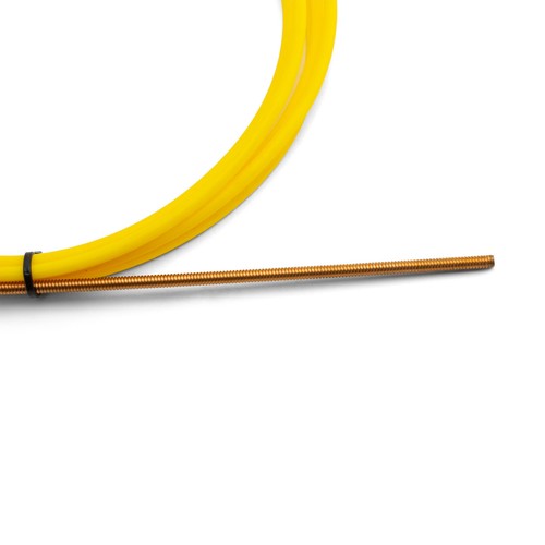 2 x 5 Meter Binzel Style Aluminium MIG Liner 1.2mm to 1.6mm - Yellow - Picture 4 of 6