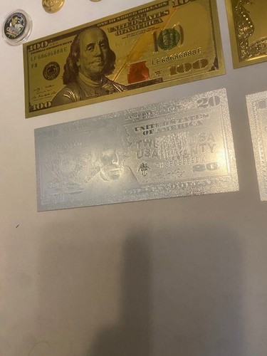 Set USA originale placcato oro puro 24 k 7 mils stratificato oro - Foto 9 di 9