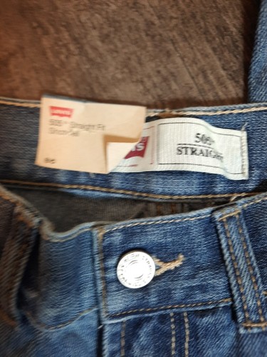 Levis 550 Jeans Boys Blue Size 16 Reg Relaxed Straight new - Picture 5 of 8