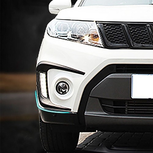 Cubierta de luz antiniebla delantera derecha derecha derecha negra mate para Suzuki Vitara 2016-20 - Imagen 5 de 9