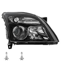 Scheinwerfer Rechts Schwarz H7/H7 FüR Opel Vectra C Caravan Signum Inkl. Lampen