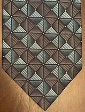 Stafford Essentials Black Hand Made 100% Silk Men’s Neck Tie Made In China