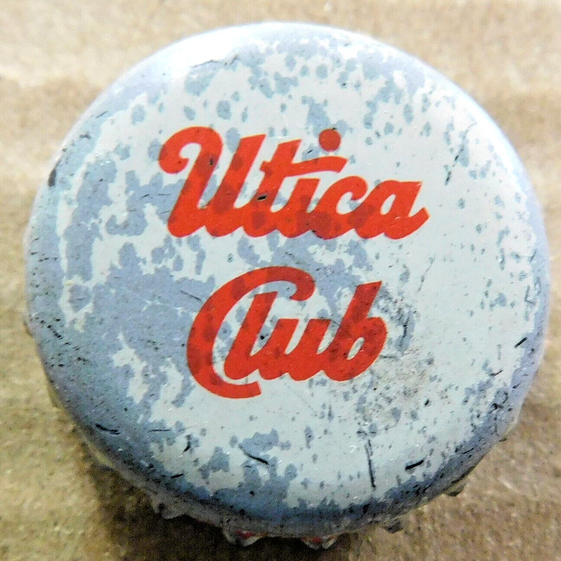 UTICA CLUB cork beer bottle cap 1957-61  West End Brewing -- Utica NY
