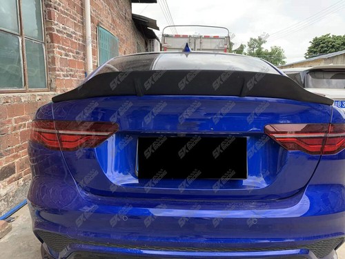 For Jaguar XE XEL Sedan 2015-19 Carbon Fiber/Gloss Rear Trunk Wing Tail Spoiler - Picture 17 of 51
