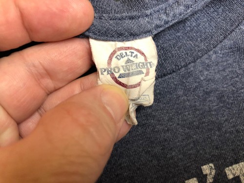 VINTAGE T Shirt Mens Large Gray Delta Pro If I Don’t Remember It Didn’t Happen - Picture 3 of 4