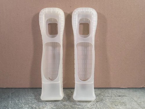 NINTENDO Cover Grip Sleeve Clear OEM for Wii Controller Remote (2)
