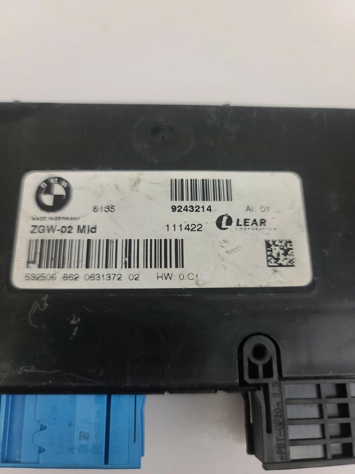 2011 - 2017 Bmw X3 X4 Central Locking Gateway Module Oem 9243214 - Image 3 of 4