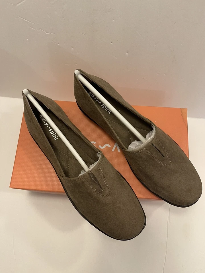 Zapatos planos de gamuza Easy Spirit para mujer color topo Arlie2 talla 5M nuevos en caja Foto 2 de 4