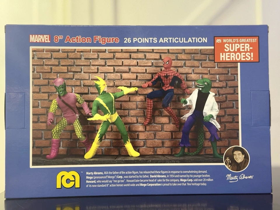 MEGO Marvel SPIDERMAN DUENDE VERDE LAGARTO ELECTRO DISNEY BOLSA INCLUIDA Listo para enviar Foto 2 de 4