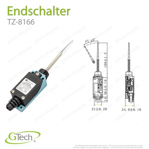 Endschalter Grenztaster Schutzschalter ME TZ Positionstaster Rollenschalter kV - Picture 22 of 29
