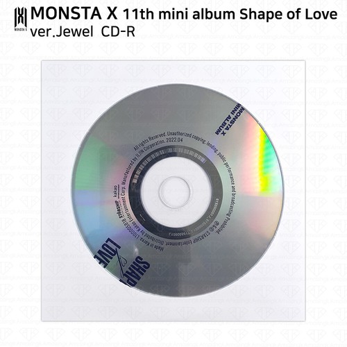 Monsta X 11th Mini Album Shape of Love ver Jewel Member Set CD Photobook Poster - Picture 14 of 37