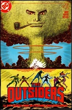 The Outsiders #2, DC COMIC BOOK, 1985, Todd McFarlane, BOARD, SLEEVE