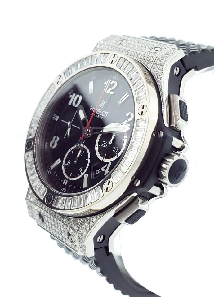 Hublot Big Bang acero inoxidable 44 mm diamantes de fábrica 301.SW.130.RX.094 $83.300 Foto 4 de 4