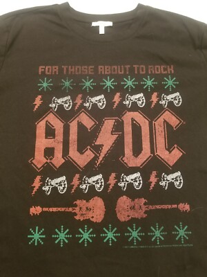 AC/DC Shirt For Those About To Rock Concert Tour AC/DC Rock Band Shirt ...