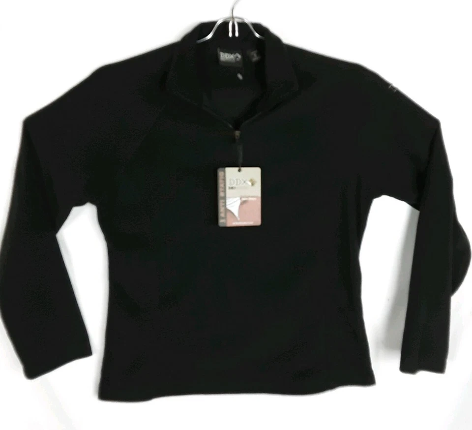 DDX Dri Duck Damen Small S weicher Nano Fleece Pullover Sweater Shirt 1/2 Zip - Bild 2 von 4