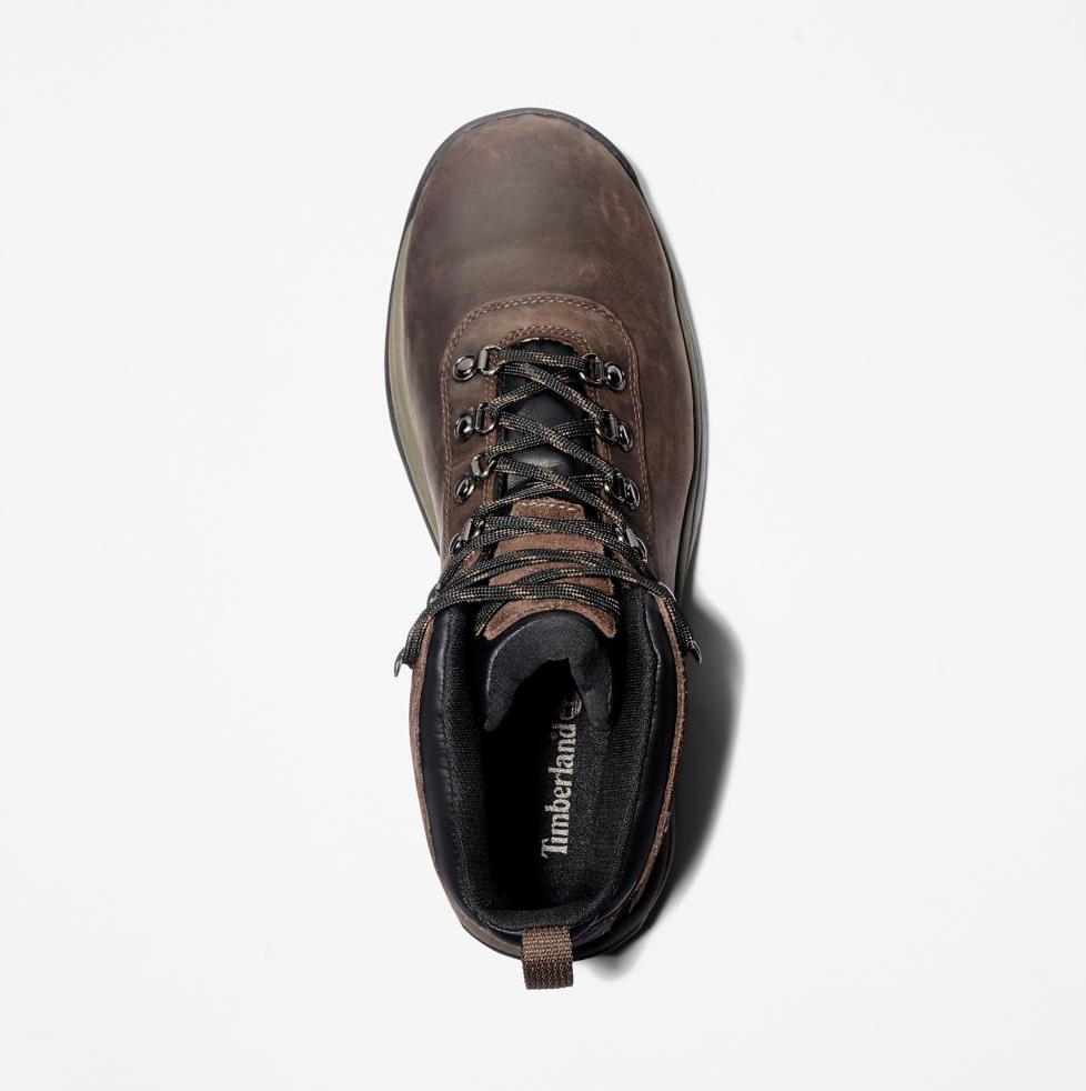Timberland Flume Trail Leather Waterproof Mid Hiking Boots Brown Men\'s 9.5M Timberland | Shoes | Timberland Flume Trail Leather  main image 3