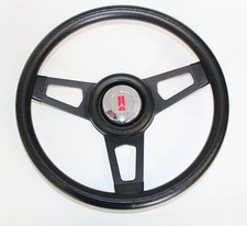 69-93 Cutlass F85 98 442 Grant Steering Wheel Black With Black Spokes 13 34