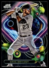 2023 Topps Cosmic Chrome Base Kris Bryant Colorado Rockies #45