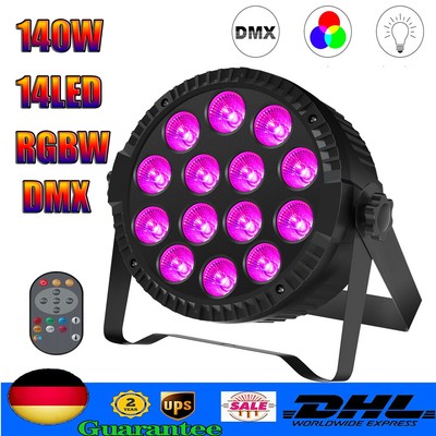 140W RGBW Par Strahler Bühnenlicht 14 LED DMX512 DJ Disco Hochzeit Party Show